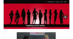 Desktop Screenshot of inspiringwomenstories.com